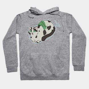 Catloaf: Chocolate Chip (Spotted B&W) Hoodie